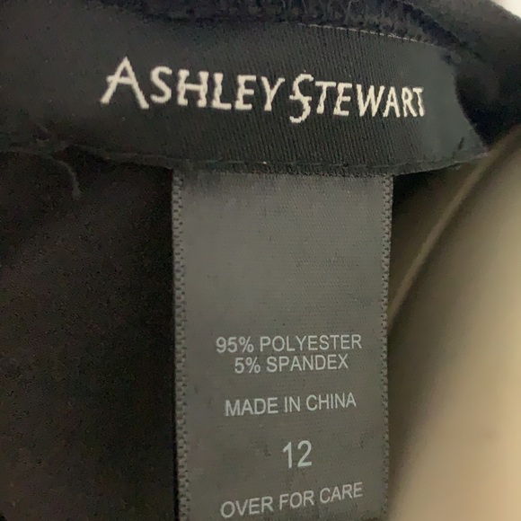 ASHLEY STEWART Faux Suede Fringe Long Sleeves - Picture 6 of 7